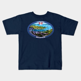 Belleville Canada Travel Kids T-Shirt